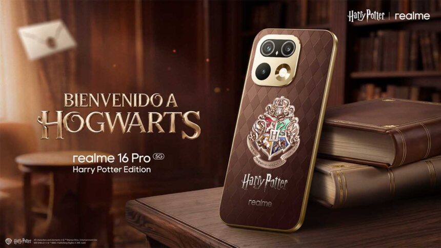 realme 16 Pro Harry Potter Edition ya está disponible en Colombia por $4.499.900