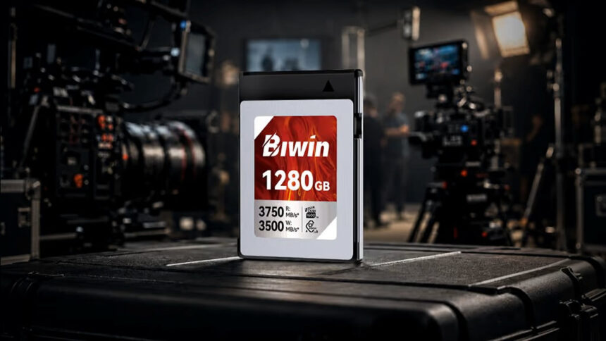 Biwin lanzó la tarjeta de memoria Amber CB500 PRO CFexpress 4.0 Type B