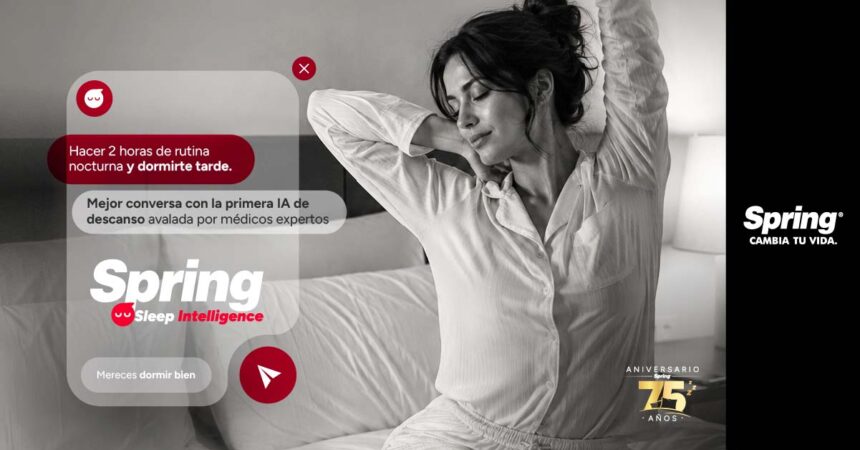 Colchones Spring presentó la herramienta Sleep Intelligence