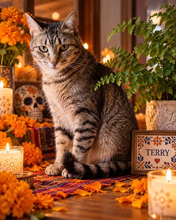 Convierte la foto de tu mascota en un retrato para su ofrenda con ChatGPT