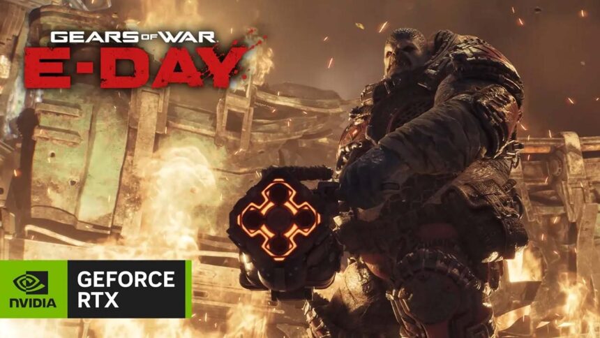 Gears of War: E-Day ya está disponible con DLSS 4.5 y RTX Mega Geometry