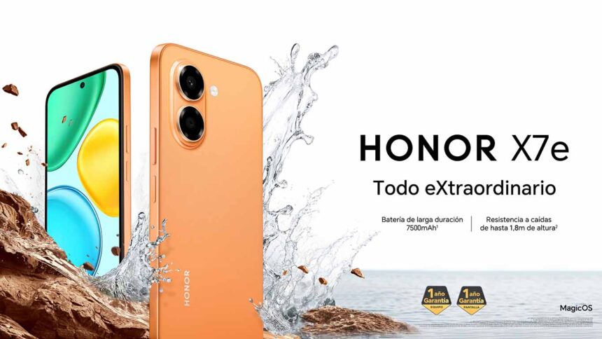HONOR X7e ya está disponible en Colombia