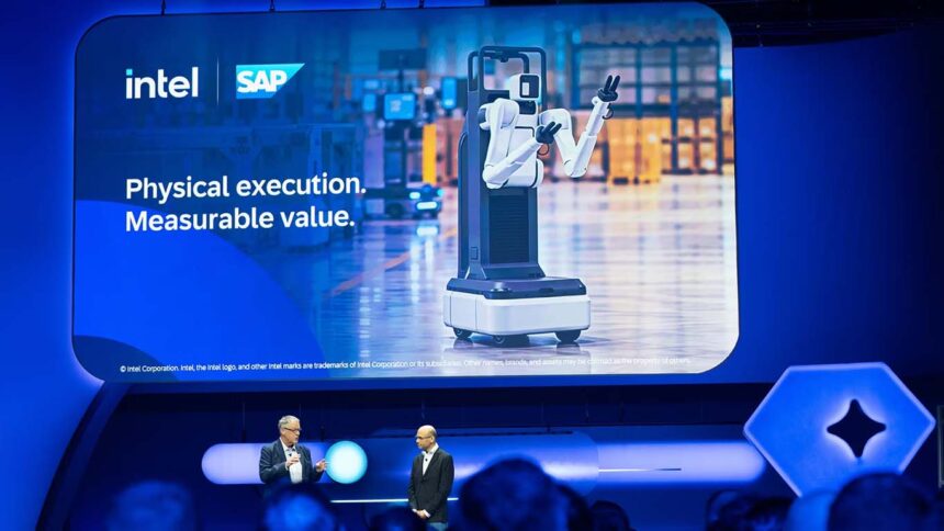 Intel y SAP muestran en acción la IA física y el almacén autónomo