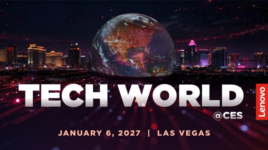 Lenovo anuncia Tech World @ CES 2027