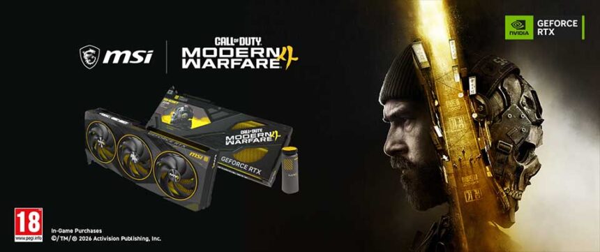 MSI lanza la tarjeta de video MSI GeForce RTX 5080 16G COD MW4 EDITION OC