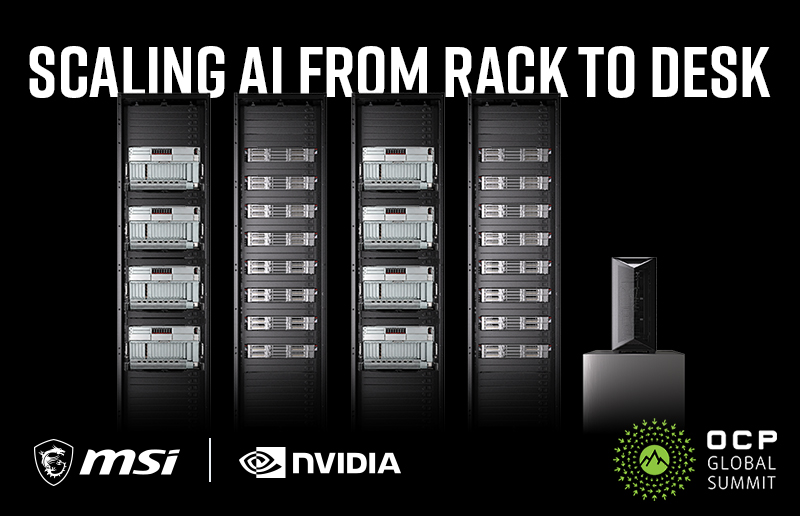 MSI lleva a OCP 2026 soluciones con NVIDIA MGX