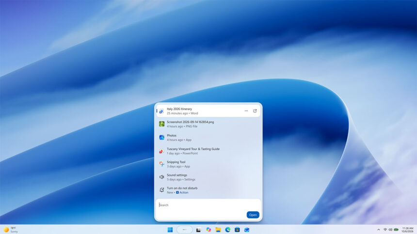 Microsoft anunció novedades en Windows Search