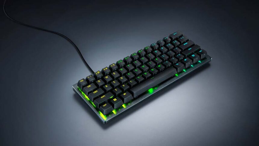 Razer Huntsman V3 Pro Mini 8KHz es anunciado de manera oficial