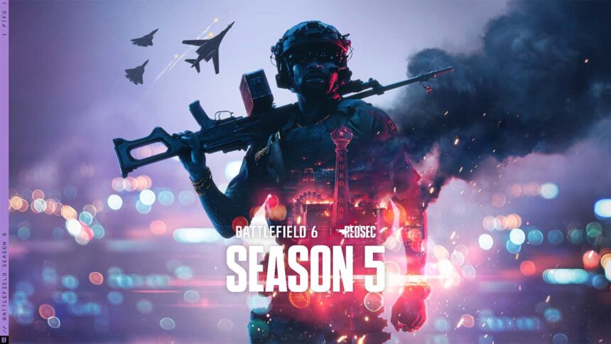 Temporada 5 de Battlefield 6 llega a Las Vegas