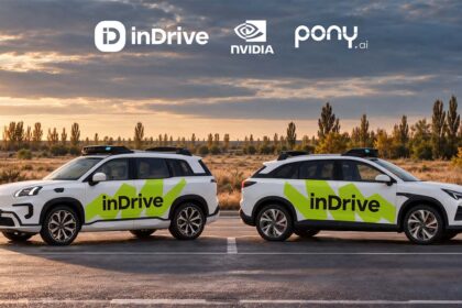 inDrive anuncia colaboración con NVIDIA y Pony.ai para probar taxis autónomos